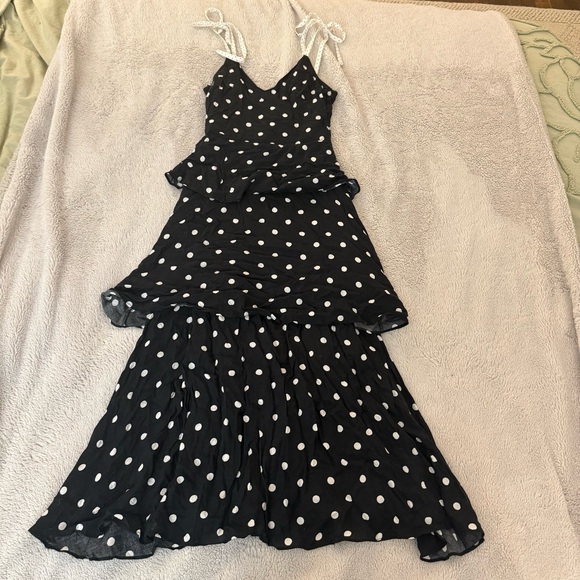 Francesca's Collections Dresses & Skirts - Mi Ami Polka Dot Tiered Dress